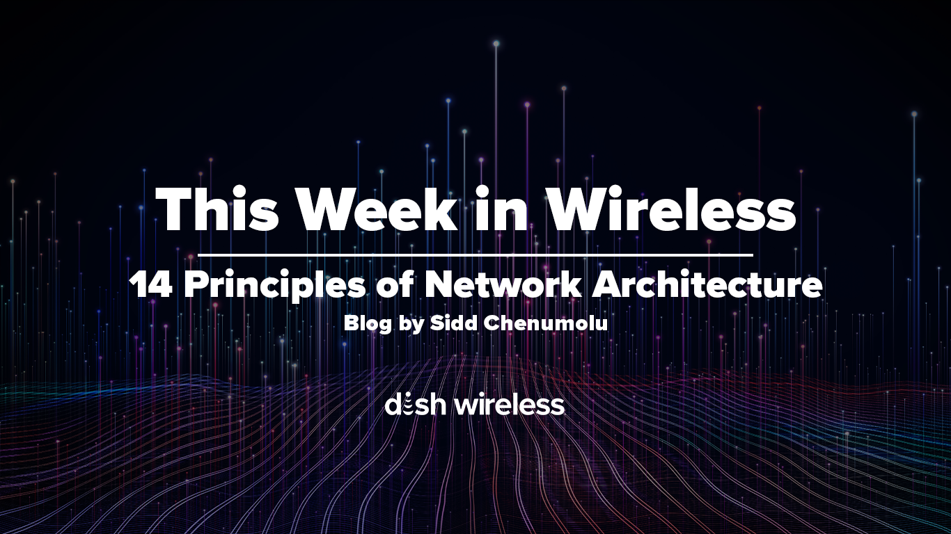 DISH Wireless 14 cloud principles network architecture thumbnail graphic